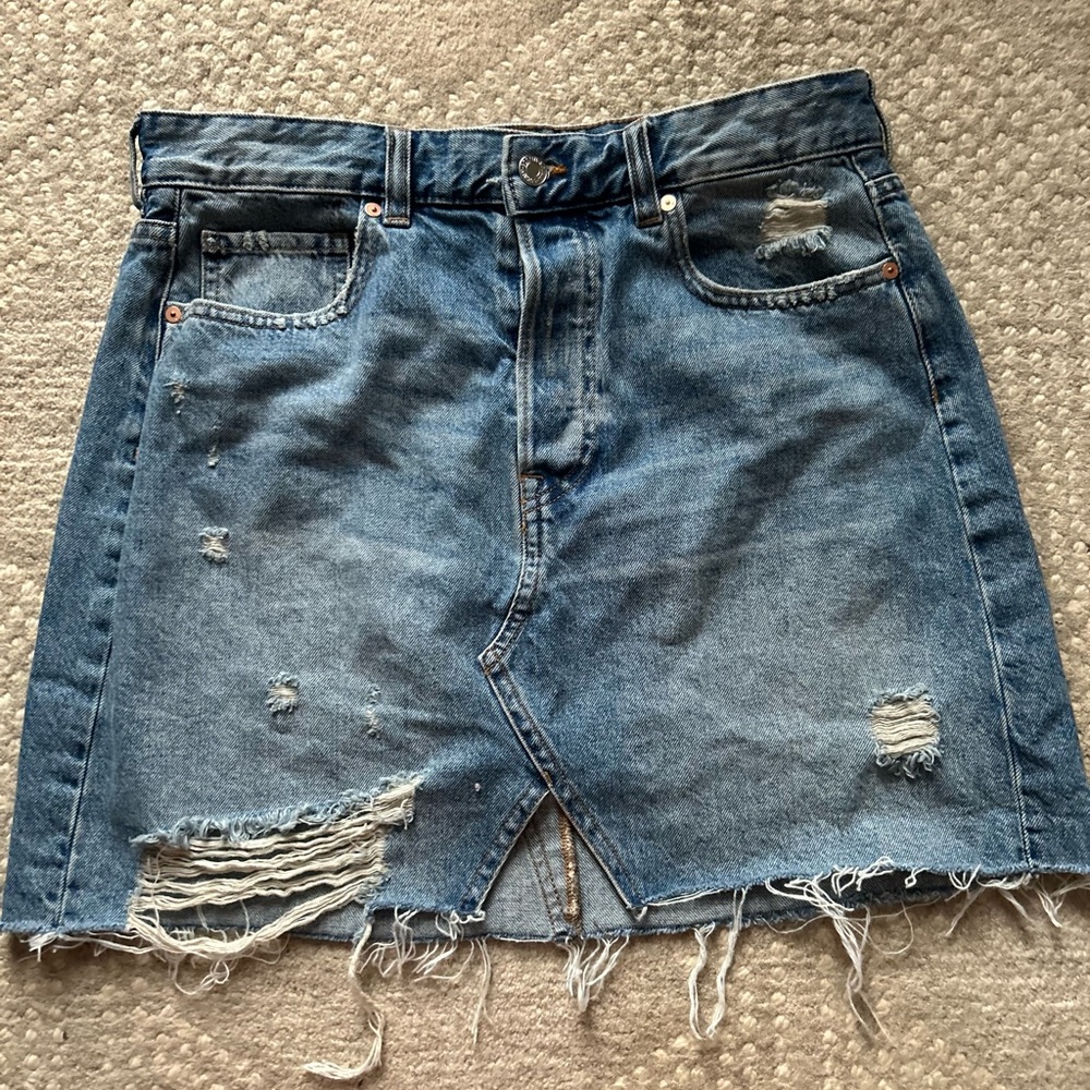 &denim size 12 women’s jean skirt